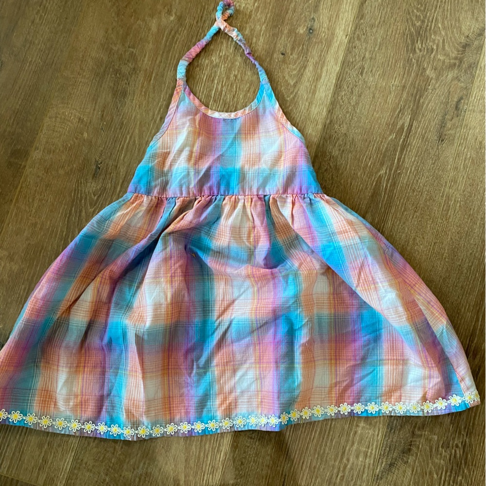 Halter back dress